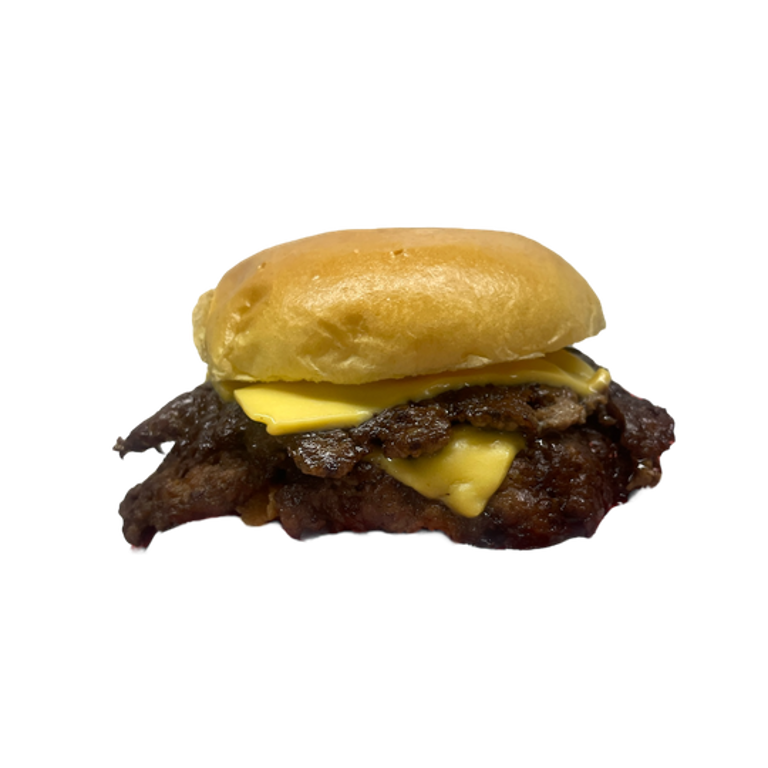 Indulge in Our Double Cheeseburger