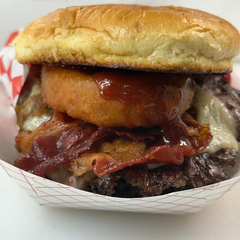 Indulge in Our Cheeseburger