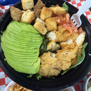 Crispy Chicken Salad